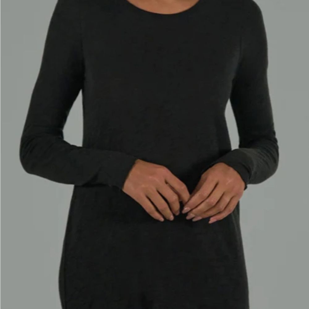 ATM Slub Jersey L/S Destroyed Wash Tee